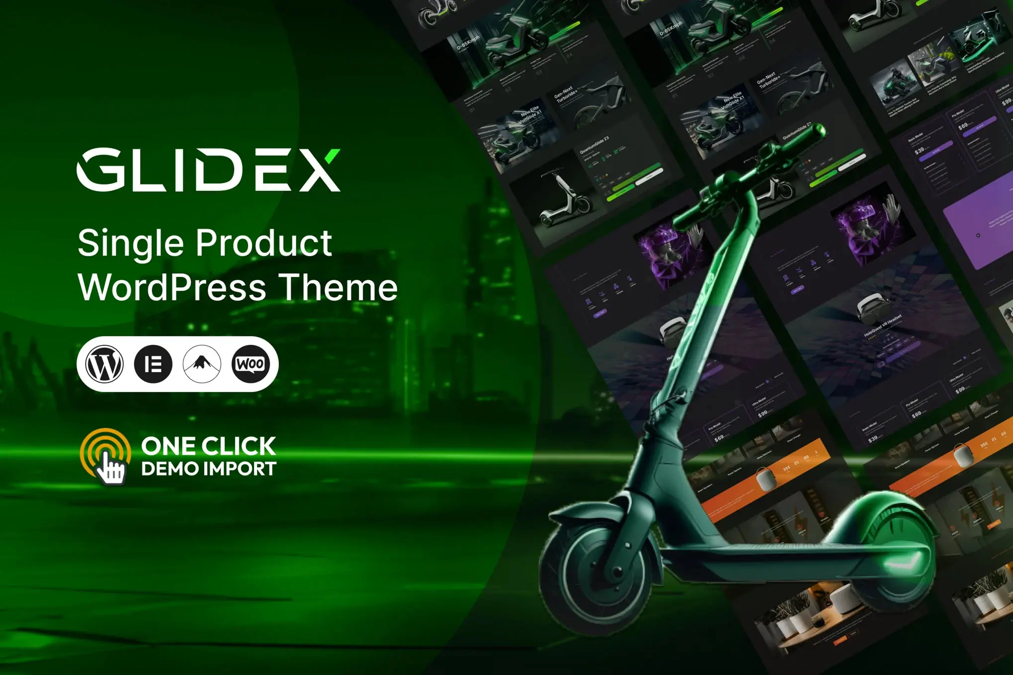 GlideX - Single Product WooCommerce Theme