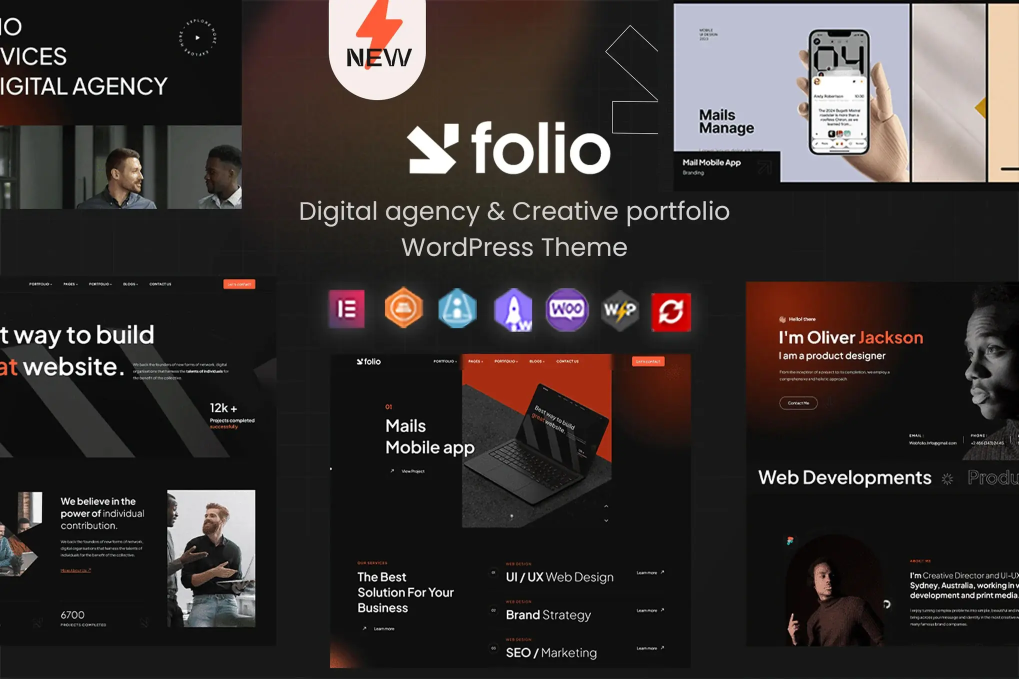 Webfolio - Creative Portfolio & Digital Agency Wor