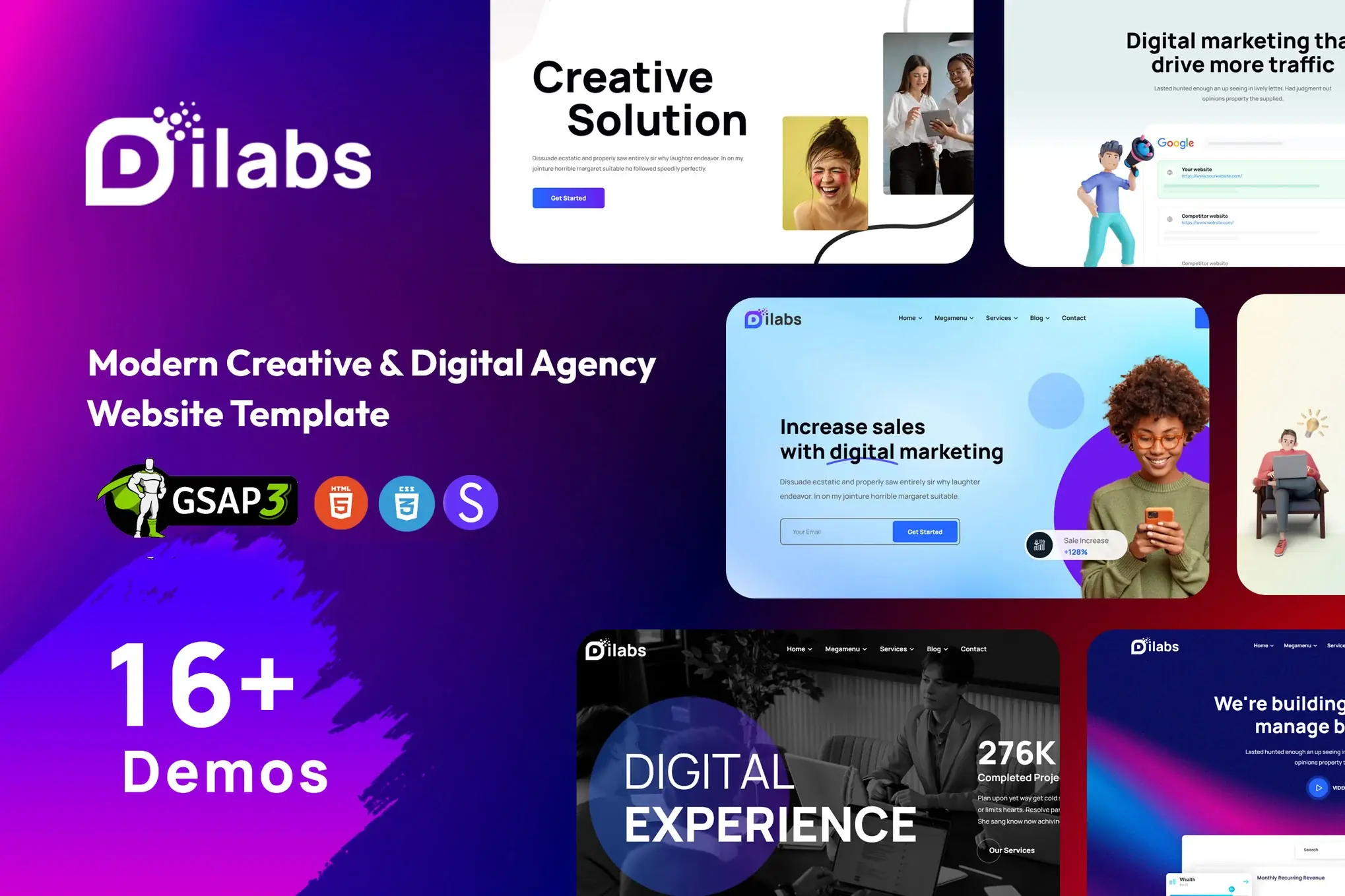 Dilabs - Creative Agency Template