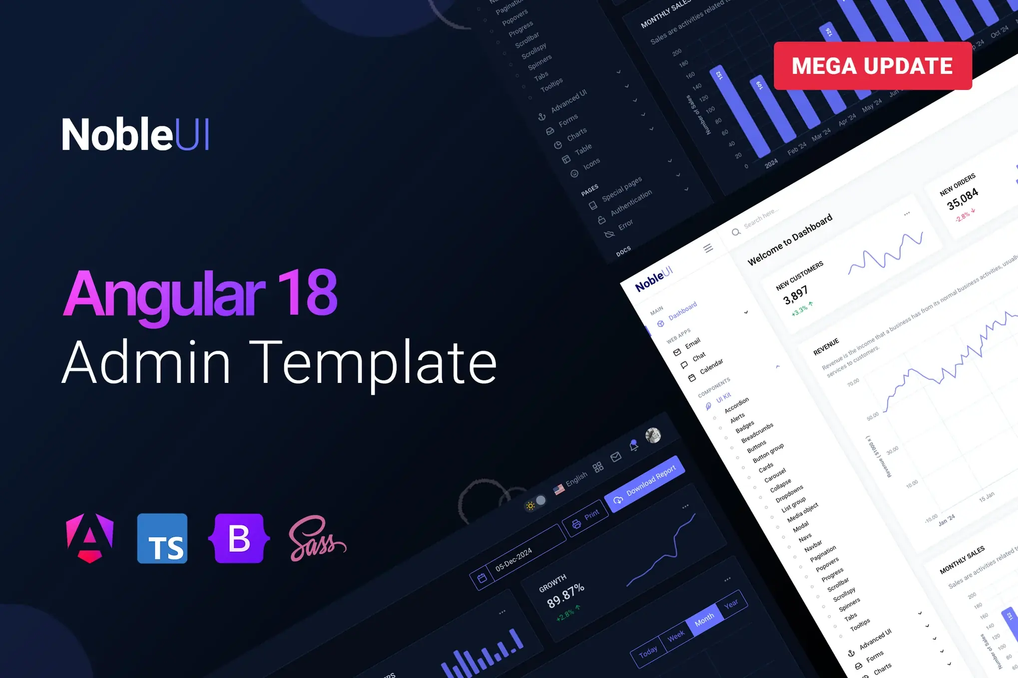 NobleUI - Angular 18 Admin Template