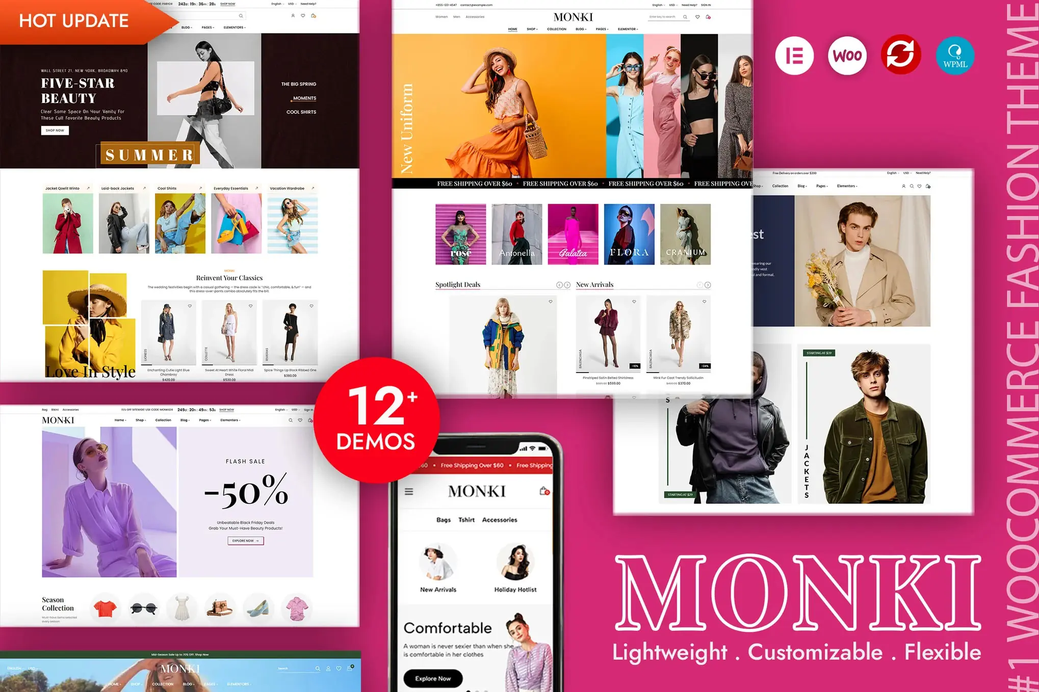 Monki - Fashion WooCommerce WordPress Theme